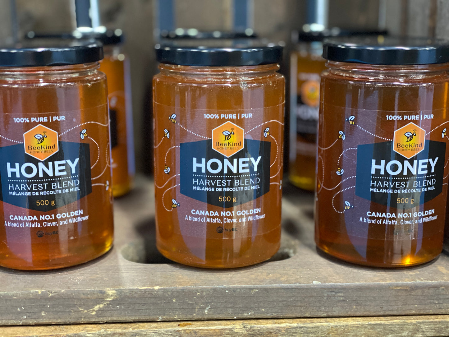 Harvest Blend Raw Honey 500g