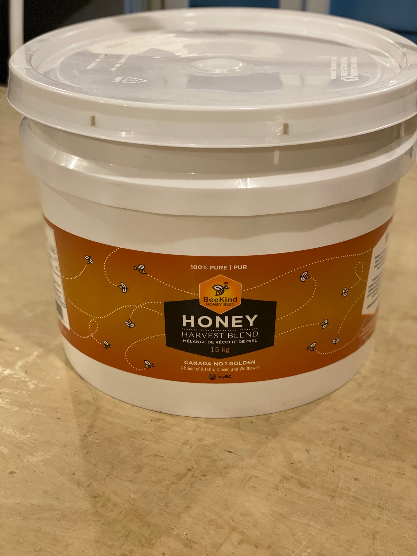 Harvest Blend Raw Honey 15kg