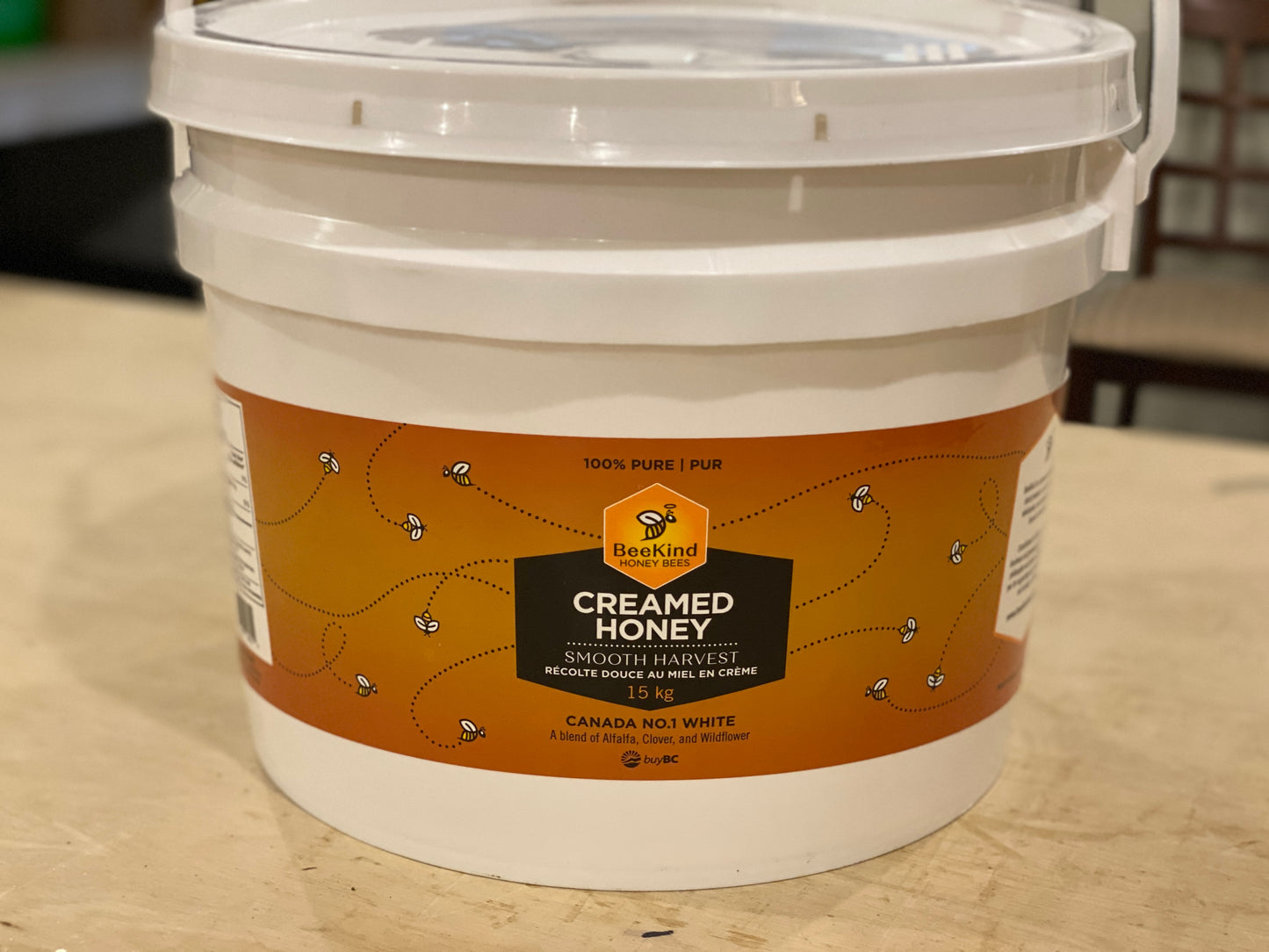 Smooth Harvest Creamed Honey 15kg