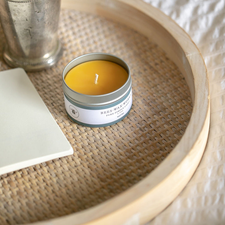 Beeswax Travel Candle