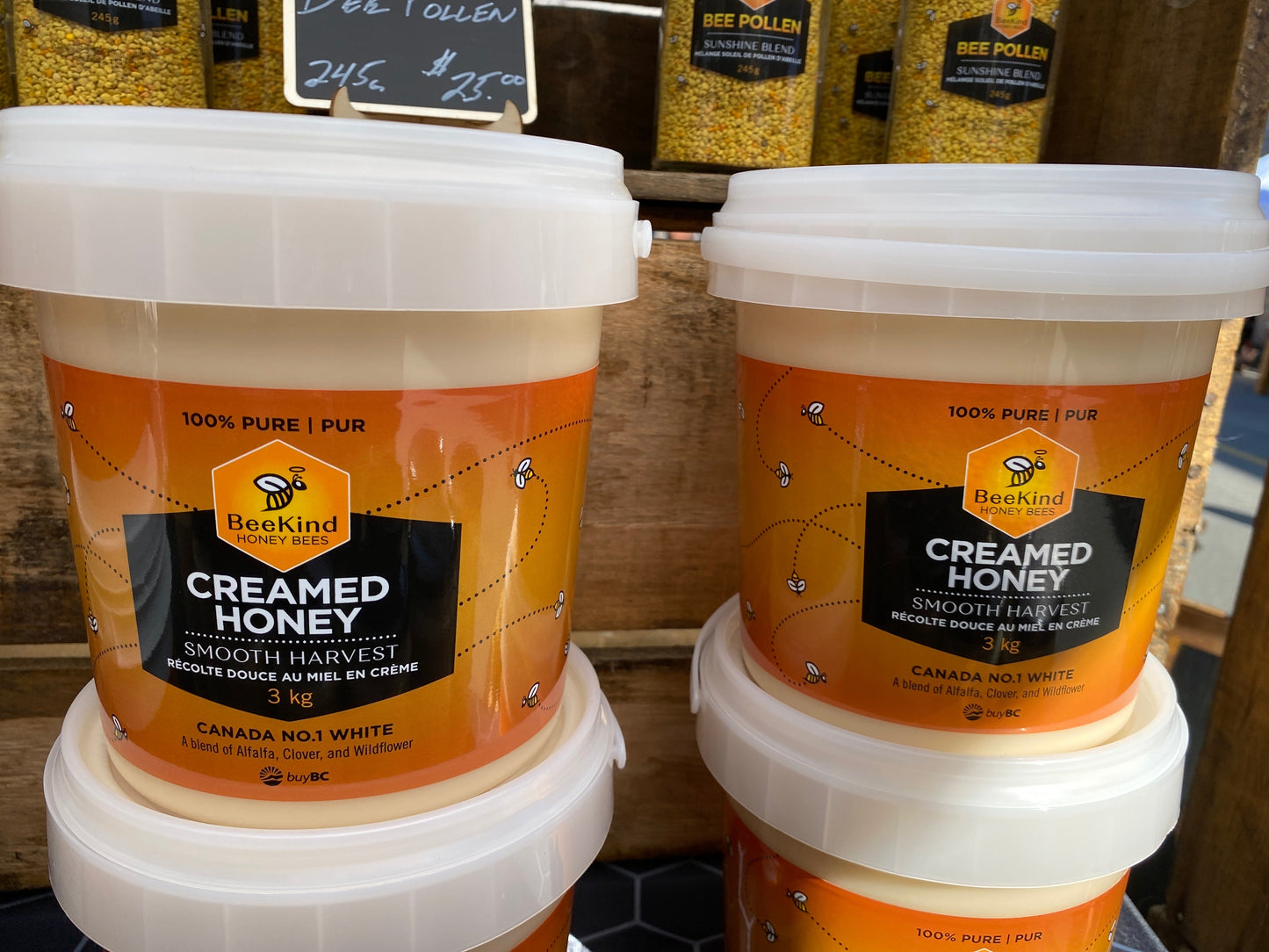 Smooth Harvest Creamed Honey 3kg