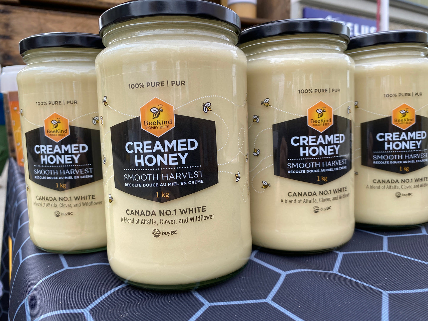 Smooth Harvest Creamed Honey 1kg