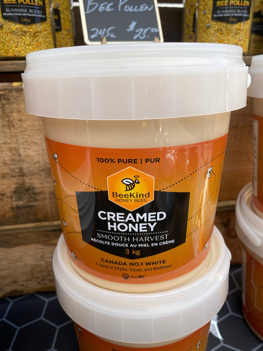 Smooth Harvest Creamed Honey 3kg