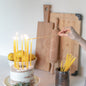 Elegant Beeswax Candles