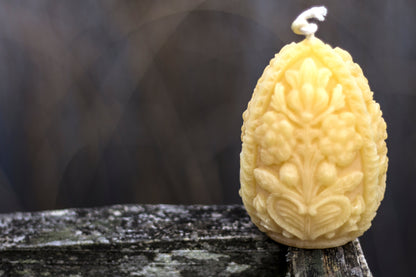 Carved Faberge Egg Candle