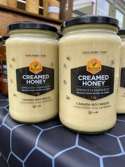 Smooth Harvest Creamed Honey 1kg