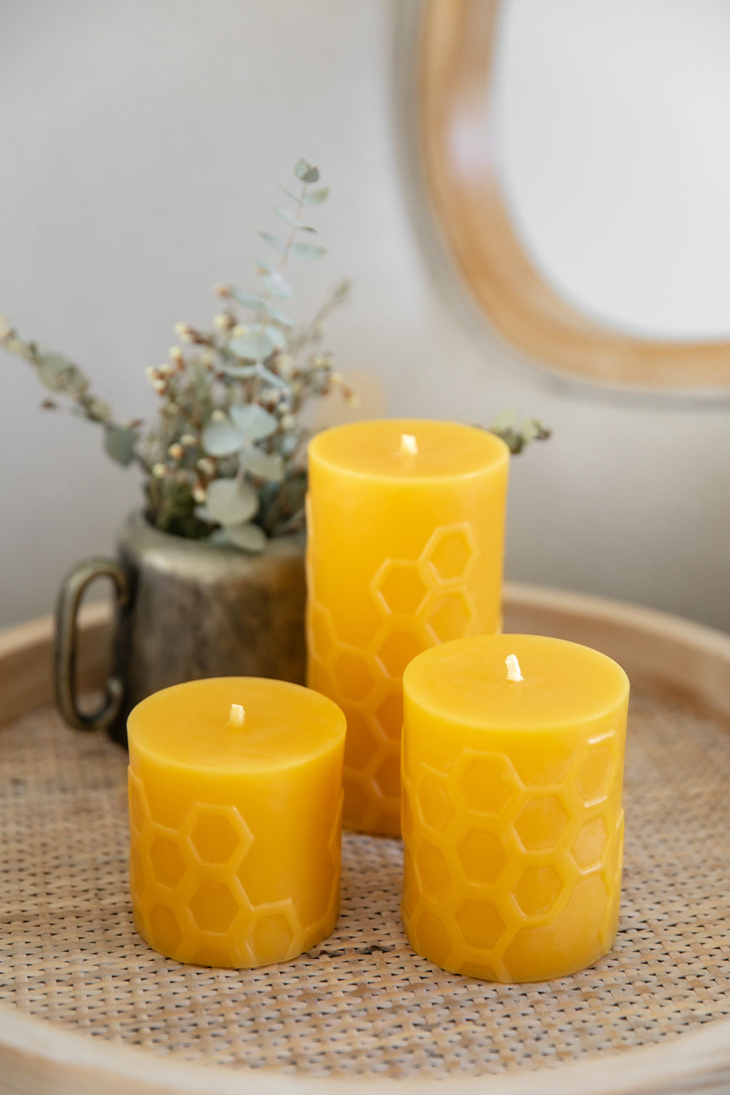 Hex 4.0 Pillar Candle