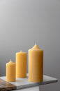 Bell Top Six Inch Pillar Candle