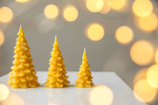 Three Pines Tree Set Candles