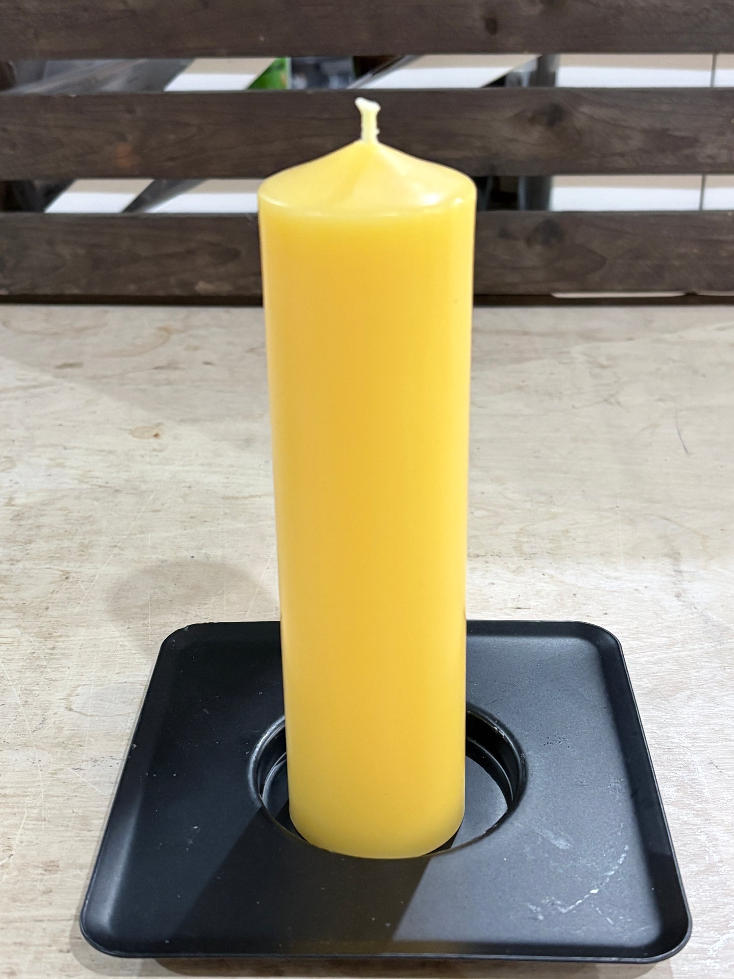 Narrow Seven Inch Pillar Candle