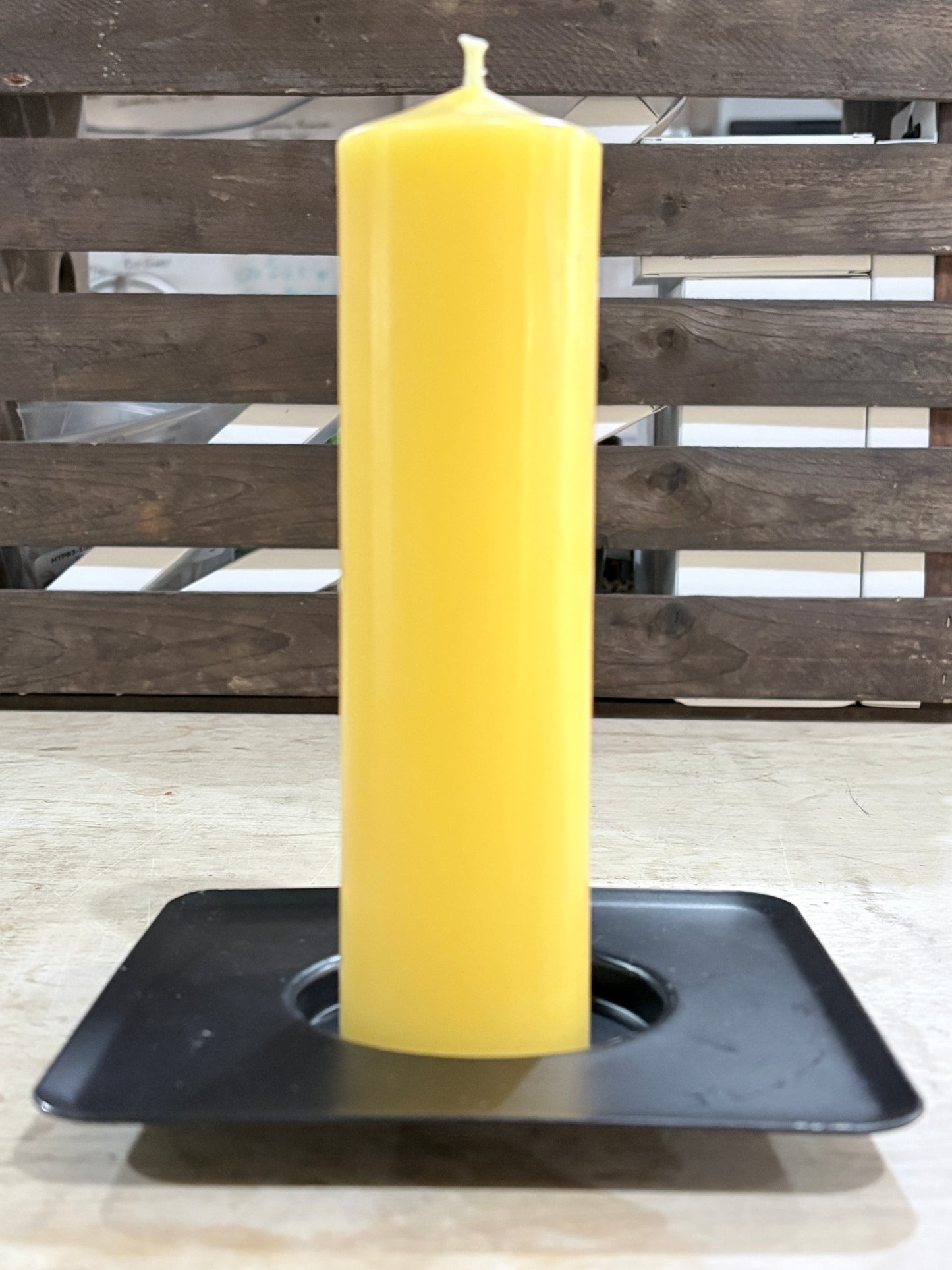 Narrow Seven Inch Pillar Candle