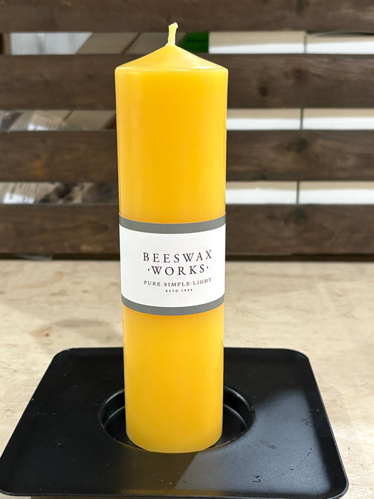 Narrow Seven Inch Pillar Candle