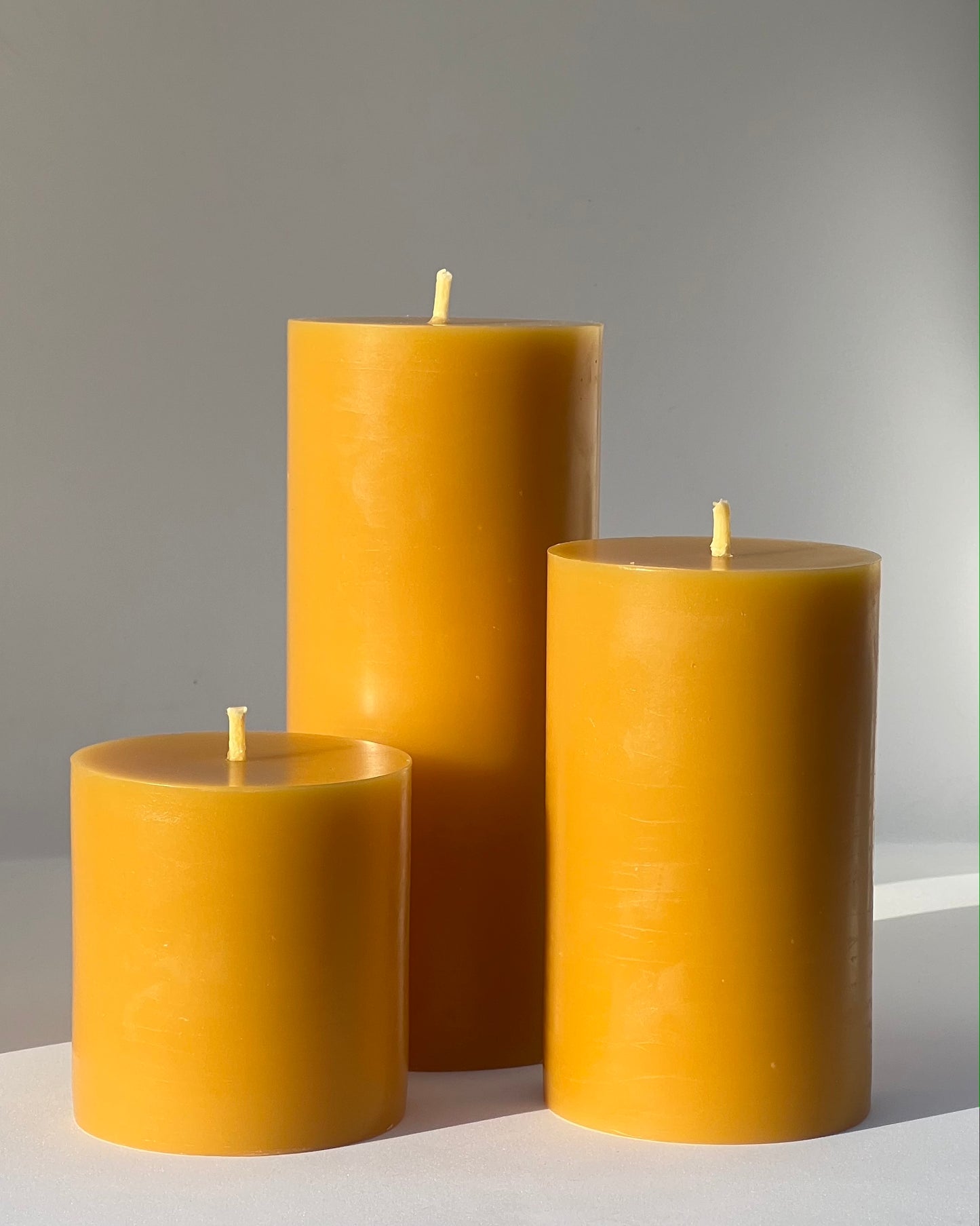 Flat Top Five Inch Pillar Candle