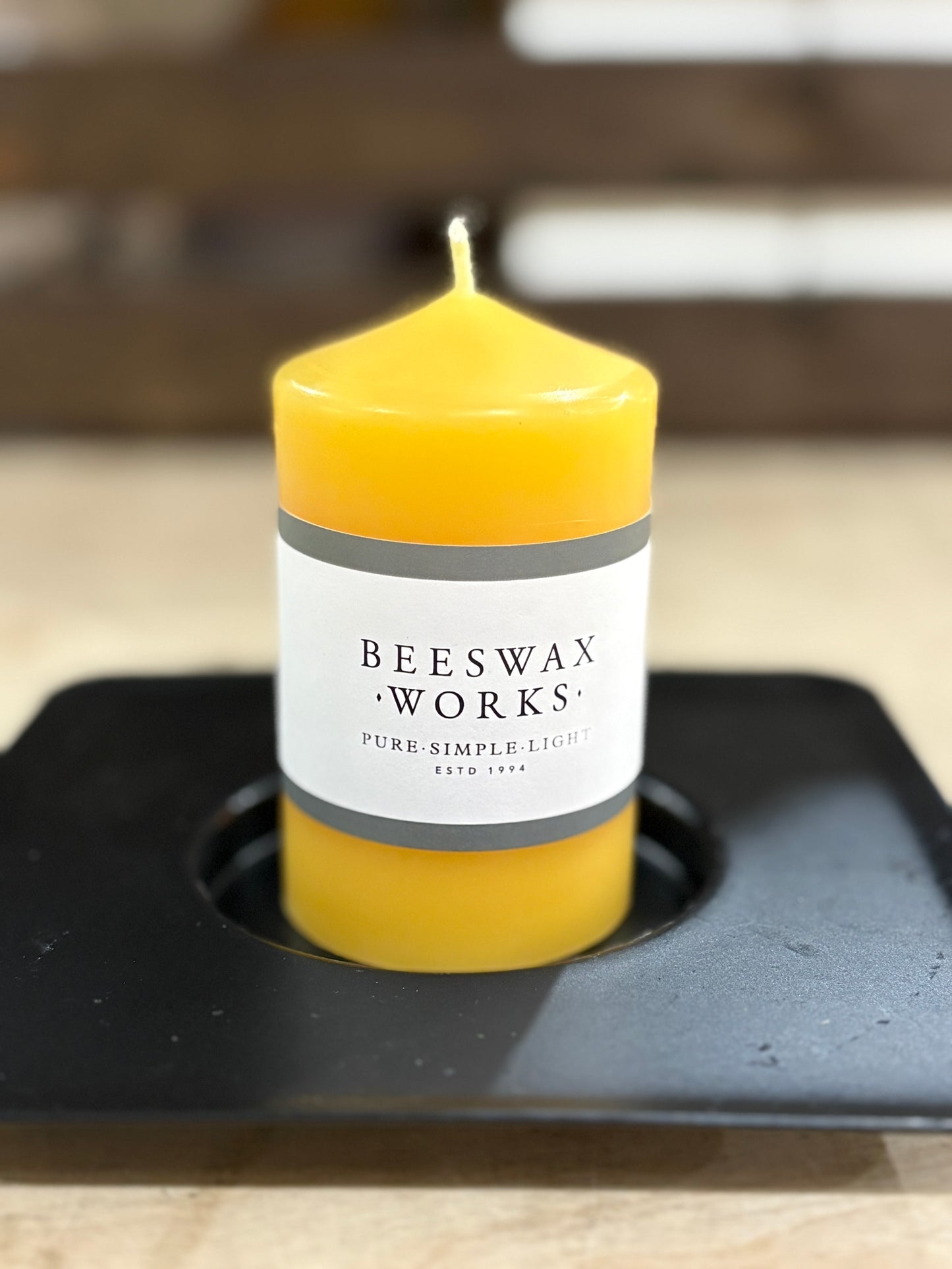 Narrow Three Inch Pillar Candle