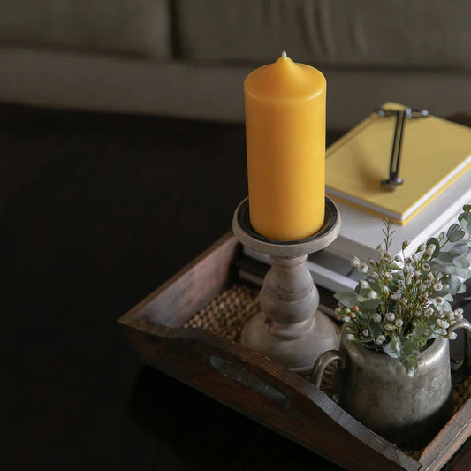 Bell Top Five Inch Pillar Candle