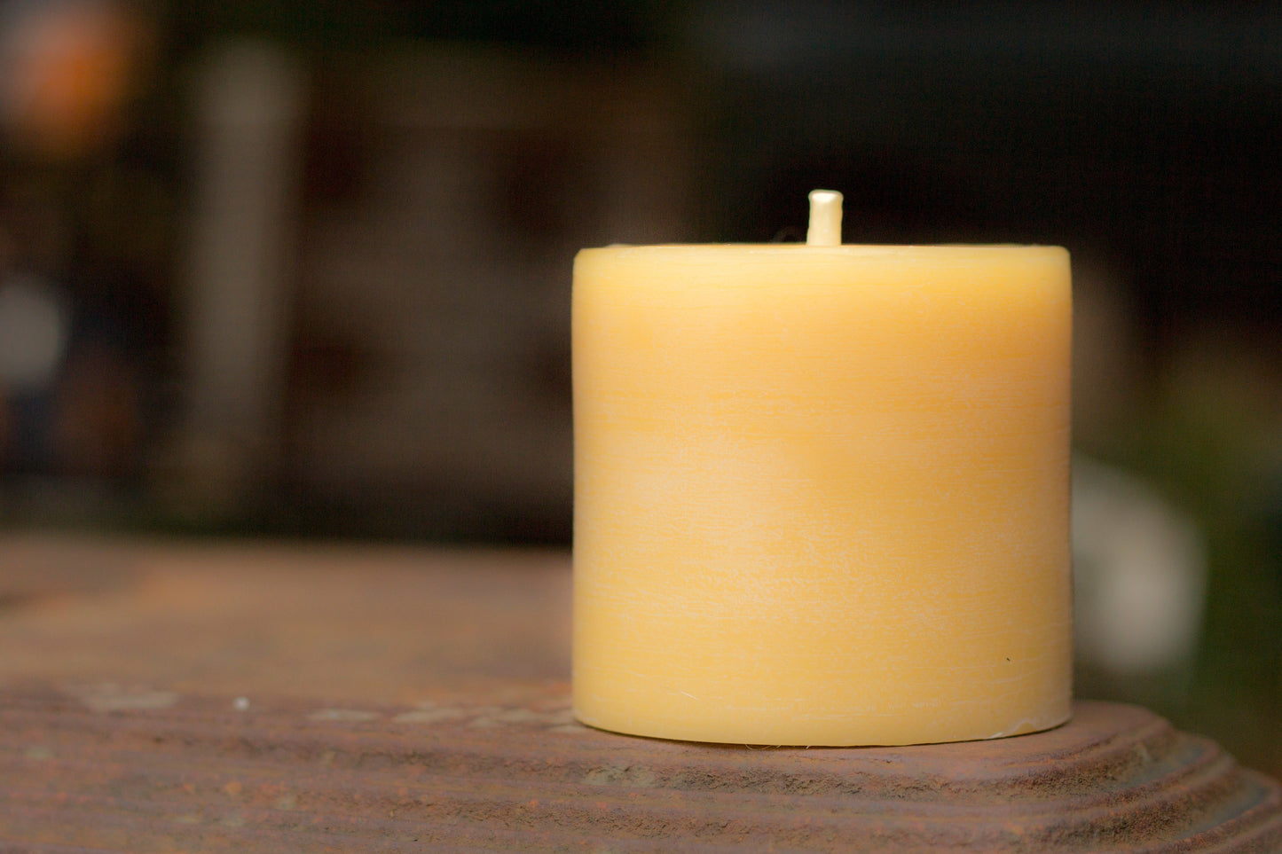 Flat Top Three by Three Pillar Candle