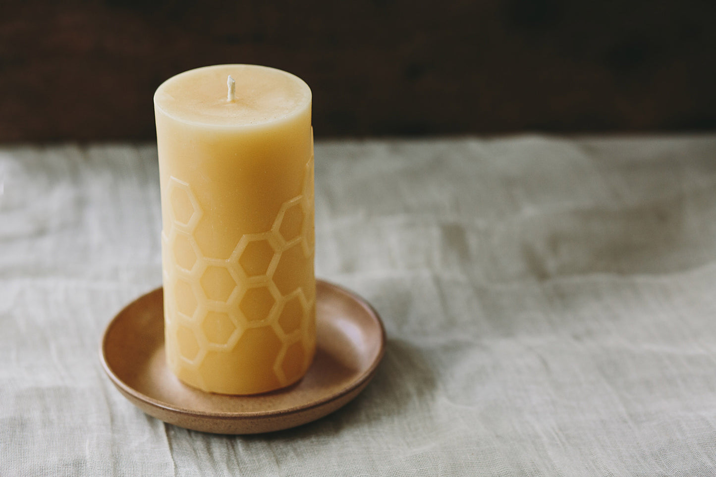 Hex 5.0 Pillar Candle